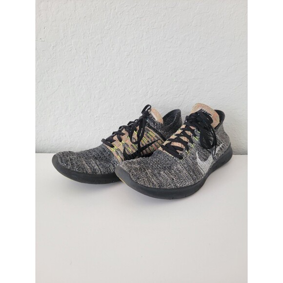 Nike Other - Nike Free RN Flyknit Mens Size 11 US Gray Multi Sneaker Running Shoes 831069-004